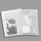 8x10 Inch Frosted Zipper Poly Bags for Clothing, 50Pcs Plastic Packaging Bags for Small Businesses or Travel Storage
