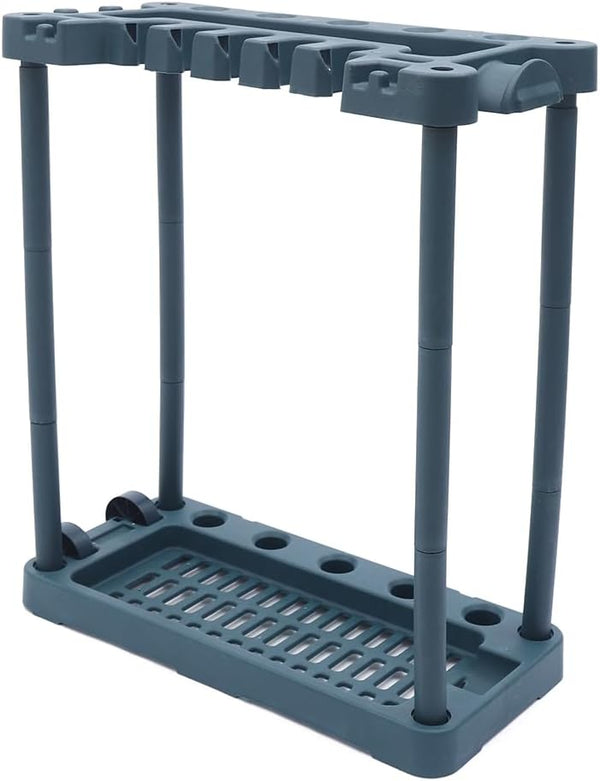 MooneHived Garden Tool Organizer, Rolling Storage Rack Tower Yard Tool Organizer Cart Heavy