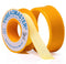 Yellow Gas Pipe Thread Sealant Tape, Pack of 1-260" Length, 1/2" Width for Propane, Natural Gas