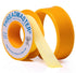Yellow Gas Pipe Thread Sealant Tape, Pack of 1-260" Length, 1/2" Width for Propane, Natural Gas
