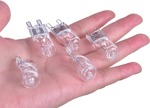 G9 Bulb 20W T4 Bulb 180 Lumen120 G9 Bulbs 2700K Pack 10 Halogen JD Type Volt Lamp Base Bi Pin Halogen House Hold