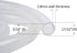 5/16" ID x 17/32" OD - 10 Ft High Pressure Braided Clear PVC Vinyl Tubing Flexible Vinyl Tube, Heavy Duty Reinforced Vinyl Hose Tubing, BPA Free and Non Toxic