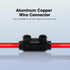 2-14 AWG Insulated Inline Splice Connector - Black Wire Connectors with Pre-Loaded Oxide Inhibitors (1pcs)