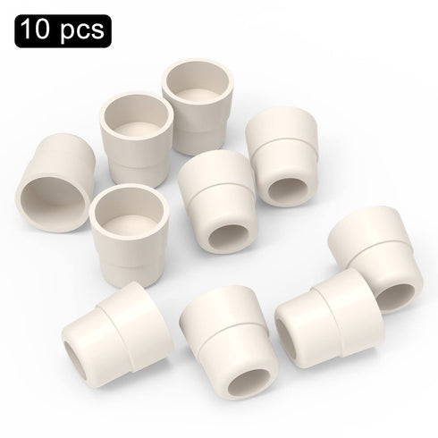 stonylab Rubber Stopper, 24# Natural Rubber Septum for 24/40, 24/29 Outer Joint Lab Glassware, Sleeve Type, Pack of 10