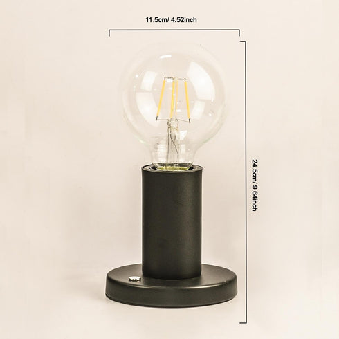 Dimming G95 Bulb Touch Control Table Lamp Bedside Minimalist Desk Lamp Modern Table Lights Metal Table Lamps with LED