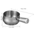 60ml 304 Wax Seal Spoon Pot Big Stainless Steel Wax Melting Spoon Warmer Scoop with Handle for Sealing Stamp Envelope