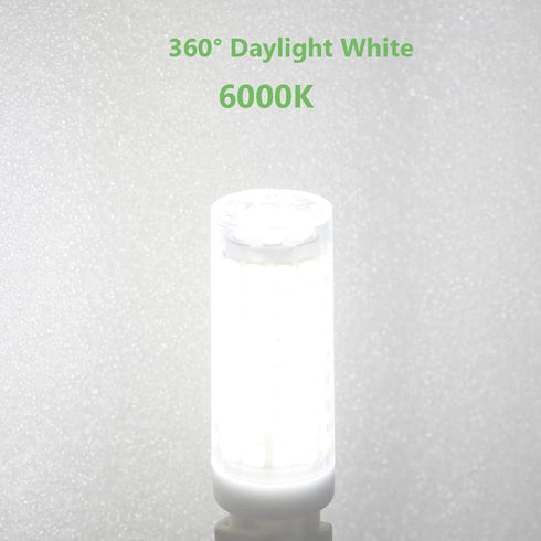 E17 LED Microwave Oven Light Bulb, Replacement 40W 60W 75W Halogen Range Hood 7W Dimmable White 6000K (Pack of 2)