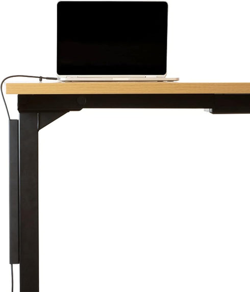 Progressive Automations Magnetic Desk Frame: Cable Organizer for Standing Desk - Black