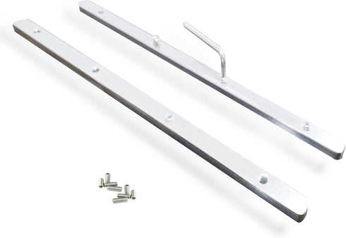 Guide Rail Connector Accessory Kit 71358 482107 for Festool Makita DeWalt Track Saw (2 Pack, Silver)