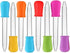 5ml Liquid Droppers Clear Medicine Silicone and Plastic Pipettes, Eye Dropper with Bulb Tip for Kids (8 Pack)