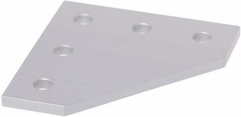 2020 Series L Shape Joint Plate Bracket Kit - 4pcs Joint Plate, 20pcs M5 T-Slot Nuts, 20pcs M5x8mm Screws