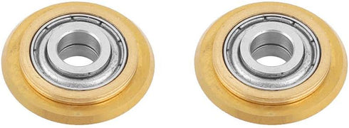 XMHF Titanium Coating Tungsten Carbide Tile/Glass Cutter Wheel Replacement, 2pcs
