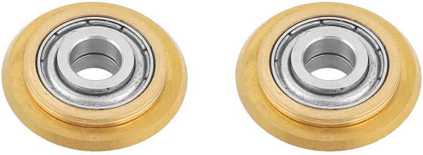 XMHF Titanium Coating Tungsten Carbide Tile/Glass Cutter Wheel Replacement, 2pcs