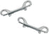 5 Pack 3.5’’ Double Ended Bolt Snaps Hook, Zinc Alloy Trigger Clips for Key Holder, Nickel Plated