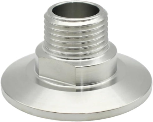 WSKJAFDL SUS304 Sanitary Thread Collar Pipe Fittings Adapter for Homemade Beer & Dairy