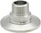 WSKJAFDL SUS304 Sanitary Thread Collar Pipe Fittings Adapter for Homemade Beer & Dairy