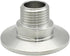 WSKJAFDL SUS304 Sanitary Thread Collar Pipe Fittings Adapter for Homemade Beer & Dairy