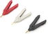 Clips, P2004 3Pcs Copper Gold Plated Kelvin Test Clip, 20A