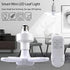E27 Foldable LED Bulb, 28W Fan Blade Timing Lamp, AC85-265V, Remote Controller for Home Ceiling Light (Only Fan Bulb)
