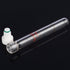 stonylab Glass Test Tube with PTFE Cap - Thicken Borosilicate Glass Reusable Graduated Pressure Resistant Tubes