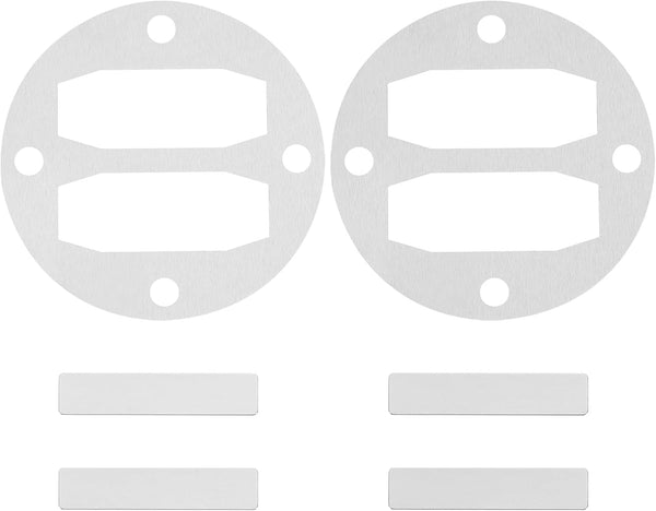PATIKIL Central Pneumatic Compressor Parts, 2 Sets Replace Freight Air Compressor Head Gasket Kit Reed Valve