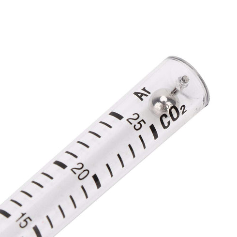Gas Flow Meter Tester, Argon CO2 Measuring Scale Peashooter for Mig Tig Welder Welding