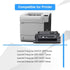 TRUE IMAGE Compatible Toner Cartridge Replacement for HP 90A CE390A 90X CE390X, Black, 1-Pack