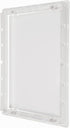10" x 13" White Plastic Access Panel for Plumbing, Electricity, Heating, Alarm Wall Access in Drywall