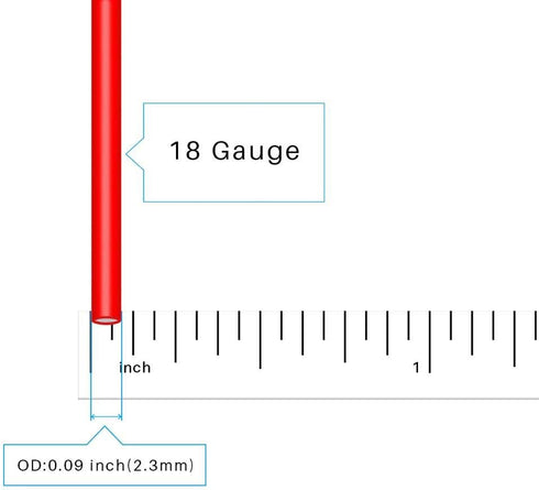 18 5 5 18 BNTECHGO Gauge Silicone Wire ft red and ft Black Flexible AWG Stranded Tinned Copper Wire
