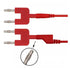 Qingdinu 2 4mm Calibration,19mm Pcs Banana Plug to Socket Adapter for Multimeter PitchRed Black DIY Short-Circuits