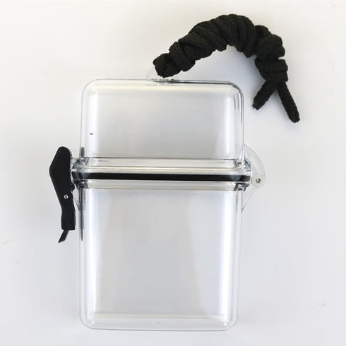Sport Waterproof Case ID Card Badge Holder, Heavy Duty Durable Locker Dry Box, Clear, 3 Pcs