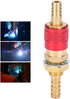 8mm Quick Connector Set for MIG TIG Welder Torch, Water Cooled & Gas Adapter Fitting (Red)