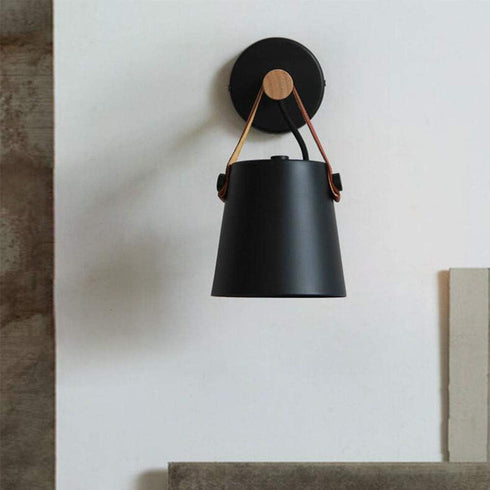 Mengjay E26 Wall Sconce LED Wall Lighting Modern Industrial Lamp Belt Wall Sconces Loft Light Lamp for Bedroom, Living