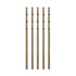 1/16 Inch Cobalt Drill Bits – 5pcs M35 Cobalt Metal Drill Bit Set for Steel, Hard Metal, Cast Iron (1/16" x 1-3/4")
