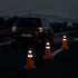 RoadHero 18 Inch Collapsible Traffic Safety Cones, 6 Pack, Multi Purpose Pop-up Cones with Reflective Collar for Road