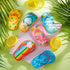 Flip Flop Sticky Notes: Luau Party Favors, Hawaiian Fun Note Pads, Summer Themed, Colorful Flip Flop Notepads for Kids