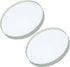 YOKIVE 2 Pcs Double Concave Lens, Clear Glass Optical Lenses for Telescope, Great for Photography Use