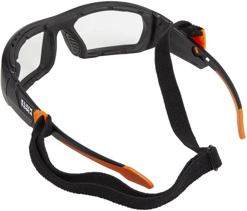 Klein Tools 60483 Safety Glasses, Removable Gasket with Nylon Strap for Klein Professional Full Frame Glasses