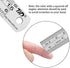 ZZTX Ruler Metal Straight Edge - Stainless Steel Ruler Set, 6 Inch, 12 Pack