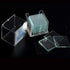 100PCS Clear Transparent Blank Microscope Slides and 100PCS Square Coverslips Cover Glass (22mm x 22mm)