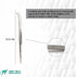HIGH TECH INSTRUMENTS Set 6 College Cotton Pliers of with Angled Serrated Beak For Professional & Personal Use Surgical