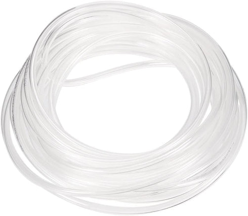DMiotech 4mmx6mm Pneumatic Tubing, Transparent Air Compressor PU Line Hose Tube for Water Fluid Transfer, 8