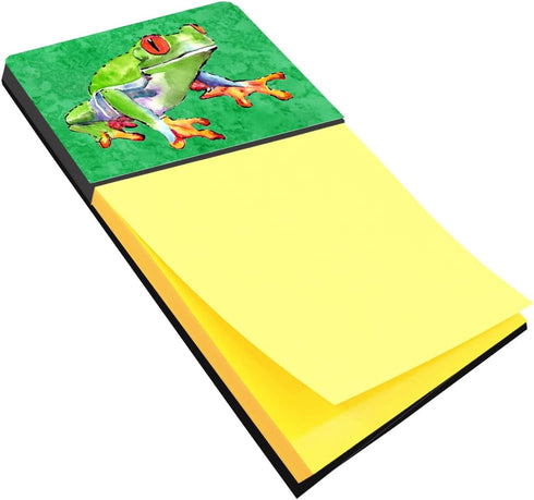 Carolines Treasures Frog Sticky Note Holder Large Multicolor