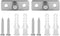2 Pcs Roller - High Hardness Stainless Steel Barn Door Roller for Sliding Door Hardware Accessories