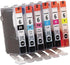 Canon BCI-6 6 Color Multi Pack, Compatible with iP8500, iP6000D, i9900, i9100, i960, i950, i900D, S9000, S900, S830D,