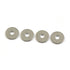 40pcs M3 304 Stainless Steel Flat Washer, Adjustment Hardware Fitting Accessories for Bolts & Screws