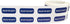 Sealed for Safety Labels 0.375 x 1 Inch - 500 Total Adhesive Stickers on a Roll