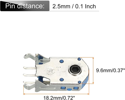 MECCANIXITY Mouse Wheel Encoder, 11mm 300W Time Accurate Decoder, Rotary Mouse Scroll Wheel Encoder, 5 Pcs