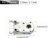 MECCANIXITY Mouse Wheel Encoder, 11mm 300W Time Accurate Decoder, Rotary Mouse Scroll Wheel Encoder, 5 Pcs
