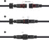 BTF-LIGHTING 4 Pin Electrical Connector 20AWG IP65 Male Female Connector 7.87in/20cm Extension Cable for LED Strip